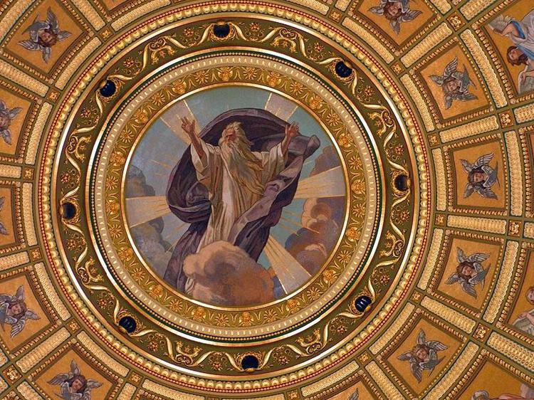  The mosaic of the dome